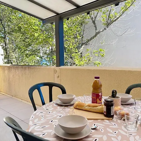 Le Cocon Des Falaises 1ch, Clim, Wifi, Terrasse Apartment *